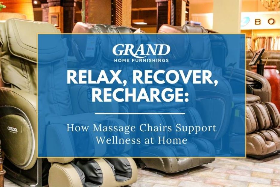 Relax, Recover, Recharge: How Massage Chairs Support Wellness at Home